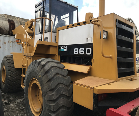 Carregador frontal de obras de construção usado Cat 950h 966H 980H 980G 980F Carregador de rodas com CAT 860