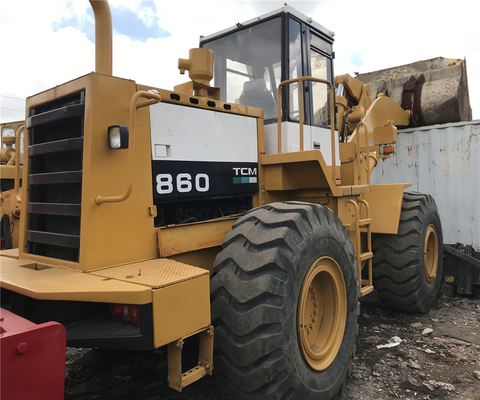 Carregador frontal de obras de construção usado Cat 950h 966H 980H 980G 980F Carregador de rodas com CAT 860