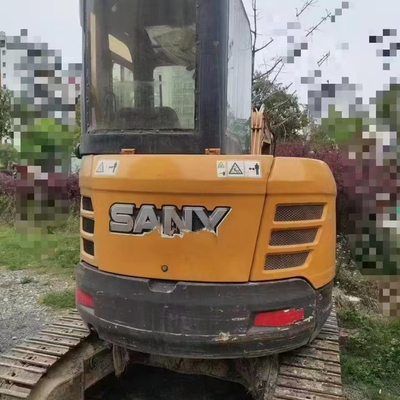 YUCHAI Motor usado SANY SY35U SY26U escavadeira com bomba Nabtesco em boas condições