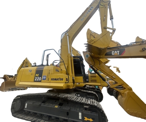 2018 KOMATSU PC220-8 Excavadora usada com motor MITSUBISHI em boas condições de funcionamento