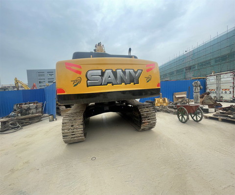 Energia forte Sany SY335H Excavadora usada Máquina de movimentação de terra 33,5 toneladas válvula hidráulica