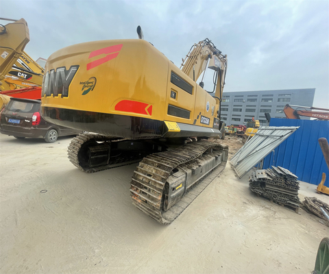 Energia forte Sany SY335H Excavadora usada Máquina de movimentação de terra 33,5 toneladas válvula hidráulica