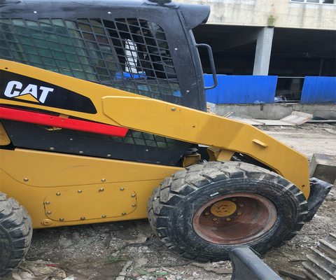 Máximo desempenho 55 kW carregador usado CAT272C com peso da máquina 16000 16100 kg