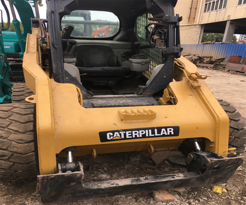 Máximo desempenho 55 kW carregador usado CAT272C com peso da máquina 16000 16100 kg