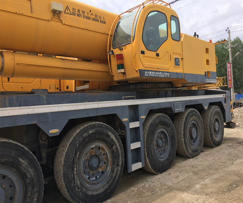 XCMG QY25K5C QY25K5D QY50KC QY70KC QY100K-II QY130K QY160K Guindaste móvel usado com motor HINO