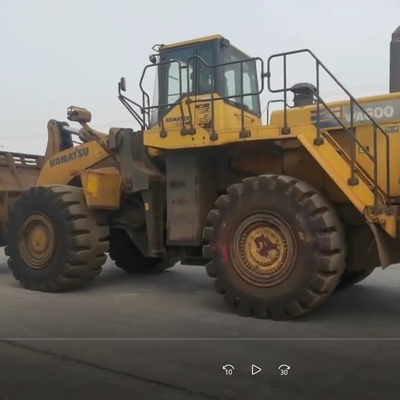 4000 Horas de Trabalho Carregador usado com motor original WA600-6 para fornecedores