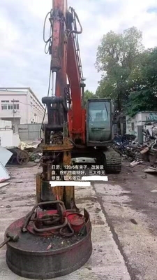 Lojas de materiais de construção usadas HITACH ZX120 escavadeira para o seu canteiro de obras