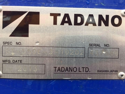 Kato Tadano Zoomlion Dem Liebherr TG250E TL250E TG350E TG350E GT550E GT650E TG1000E TG1200E TG1200M Guindaste de segunda mão