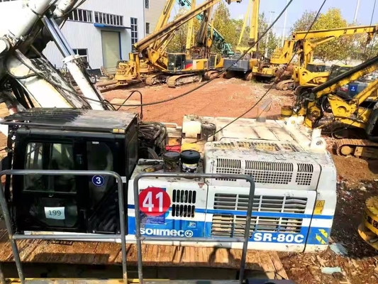 Soilmec SR-80C SR70C SR60C SR65 Rig de perfuração Hita th55 sd-205 sd-307 rig Bauer BG22 BG24 BG25 BG26