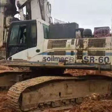 Aumente seus projetos de construção com a plataforma de perfuração Soilmec SR-80C SR70 SR60 SR65 R-625