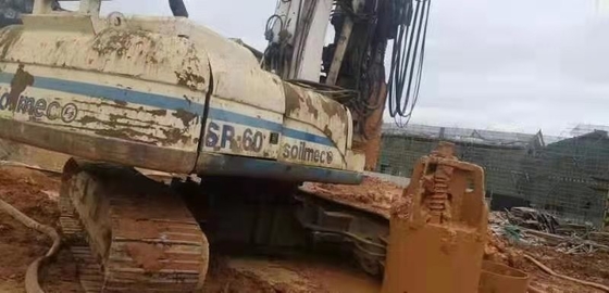Aumente seus projetos de construção com a plataforma de perfuração Soilmec SR-80C SR70 SR60 SR65 R-625