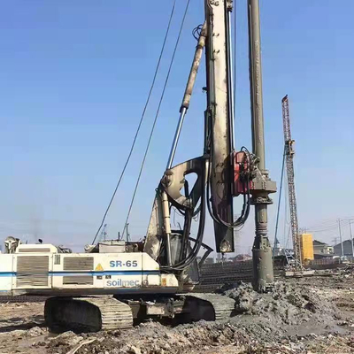 Obras de construção Diesel Power Soilmec SR-80C SR-70 SR-60 SR-65 Estação de perfuração na Itália