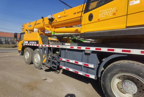 2019 Cranes de caminhões usados QY50KA 50 toneladas Capacidade de carga nominal para aplicações versáteis