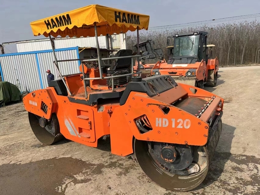 18000 KG Vibratory Roller HD110 HD128 HD138 HD90 Modelos da Alemanha Usados em Xangai