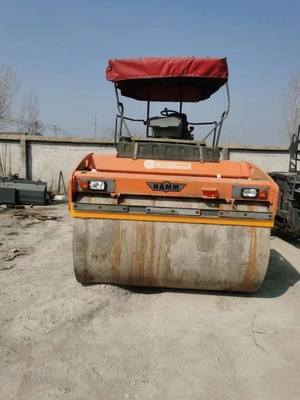 14200 KG Roller de tambor duplo HD130 HD160 HD90 HD200 HD80 HD120 para reabilitação de estradas
