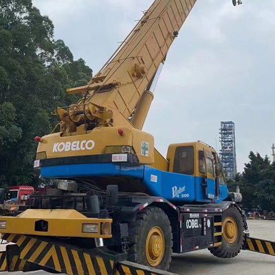 ZOOMLION RT75 RT25 Guindaste de terreno irregular japonês KOBEL RK500 RK250 TR500EX KR50H Usado