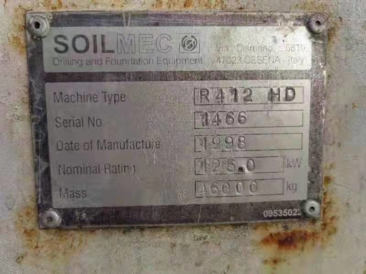 CAT Motor Itália Soilmec SR-60 SR-70 SR-80C R-516 R-622 R-412 RIG Usado