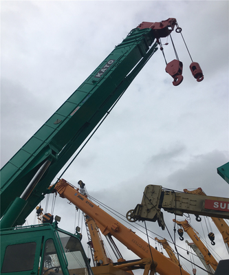 50 toneladas Origem Japão Tadano TG-500E TL-300E Guindaste móvel com 2001-4000 horas de trabalho
