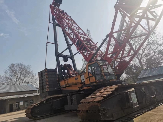 Cranes de rastreamento usados ZCC1300H QUY50A QUY50-II SAN SCC6500W XUGONG QY70KC QY75KC QY100KC XCT25 25TON 50TON 70TON 100TON