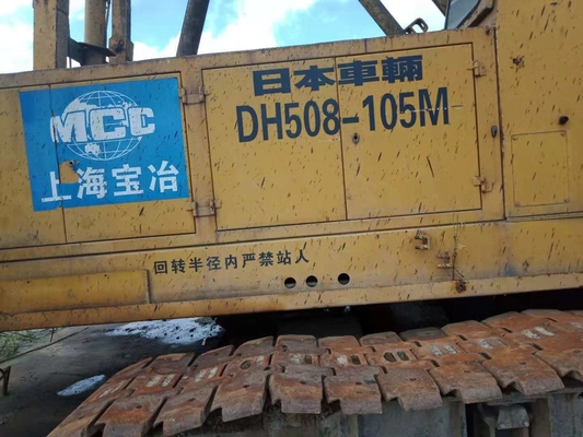 Competitiva máquina rotativa usada DH508 com profundidade máxima de perfuração 67M