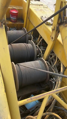 XCMG usado 55T 80T QUY55 QUY50-II QUY80 guindaste de rastreamento com Max. Altura de elevação 50M