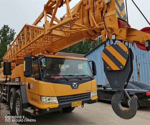 Guindaste móvel de 70T XCMG QY75K Guindaste de caminhão usado com cilindro e válvula hidráulica Liyuan