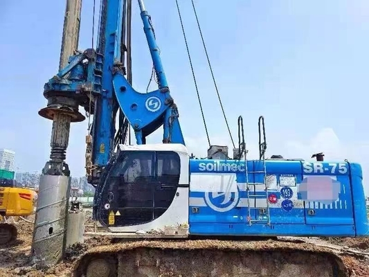 2018 ano modelo Soilmeco SR-75 SR-80 SR-65 SR-70 Rig rotativo em boas condições de trabalho