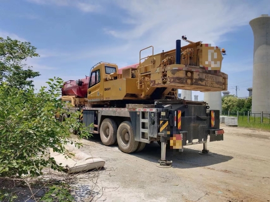 SANY STC800T6 Guindaste de camião usado com capacidade de carga nominal de 260 T e válvula hidráulica Liyuan