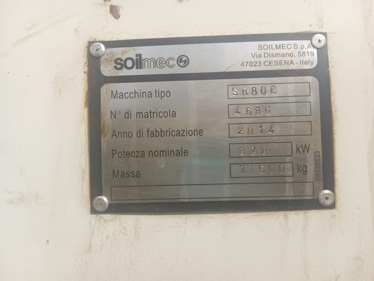Diesel Soilmec SR-80C R-516 R-622 plataforma rotativa para mineração de energia em boas condições