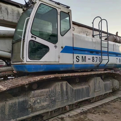 Perforação, moagem, usinagem, plataforma rotativa SOILME SM870 SR60 TH55 para poços de água e rocha
