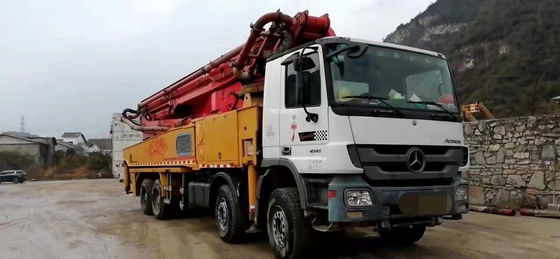 Caminhão de bombeamento de concreto 37M com chassi Benzz Vol HOWO Caminhão de reboque 25t 40t 6x4 8x4 Tipo