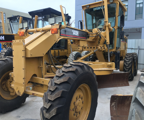 14000 KG Grader motor usado 140H 140G 140K com 3000 horas de trabalho
