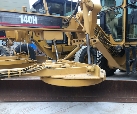 14000 KG Grader motor usado 140H 140G 140K com 3000 horas de trabalho
