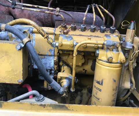 14000 KG Grader motor usado 140H 140G 140K com 3000 horas de trabalho