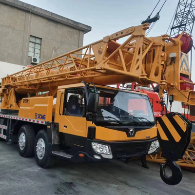 2019 QY50KA guindaste de caminhão usado com altura máxima de elevação de 48m em excelente estado