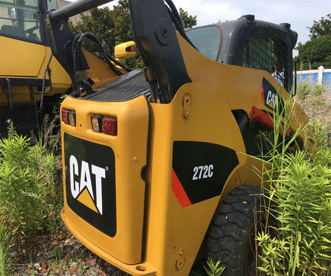 2014 CAT 272C Carregador de direção de deslizamento usado Opção acessível para necessidades de mineração e energia