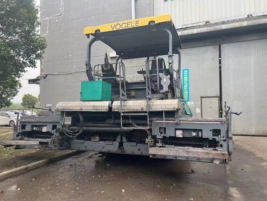 Espessura máxima do pavimento 1000 mm Pavimentador de asfalto usado VOGEL 1800-2 para velocidade de pavimentação 0-10 M/min