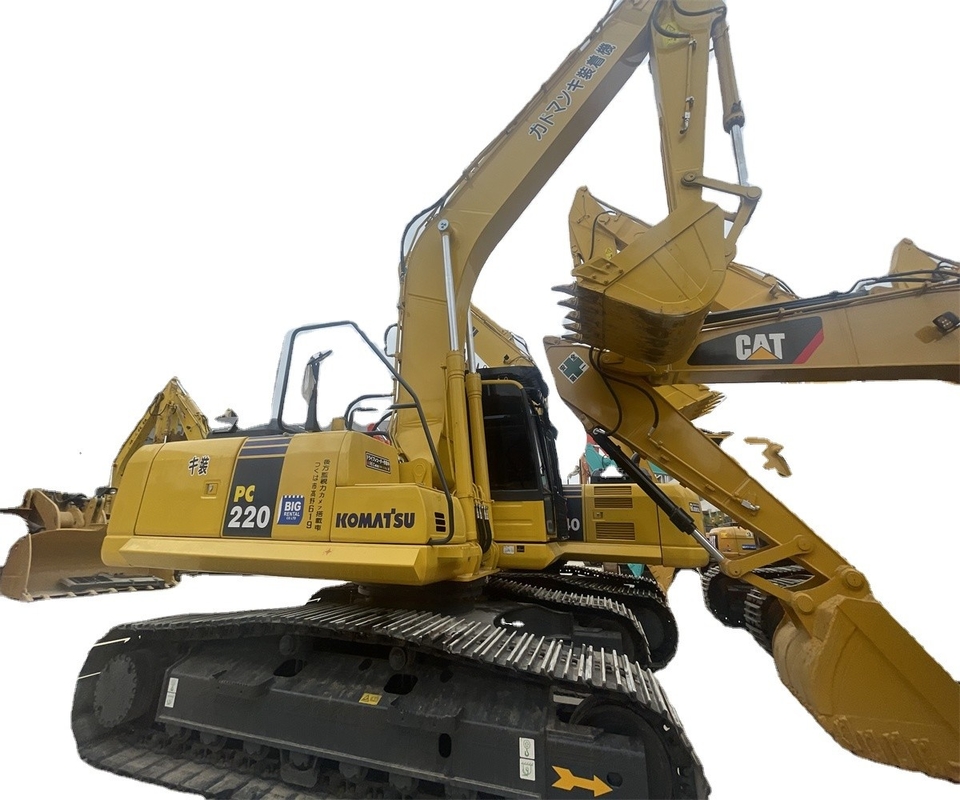 2018 KOMATSU PC220-8 Excavadora usada com motor MITSUBISHI em boas condições de funcionamento