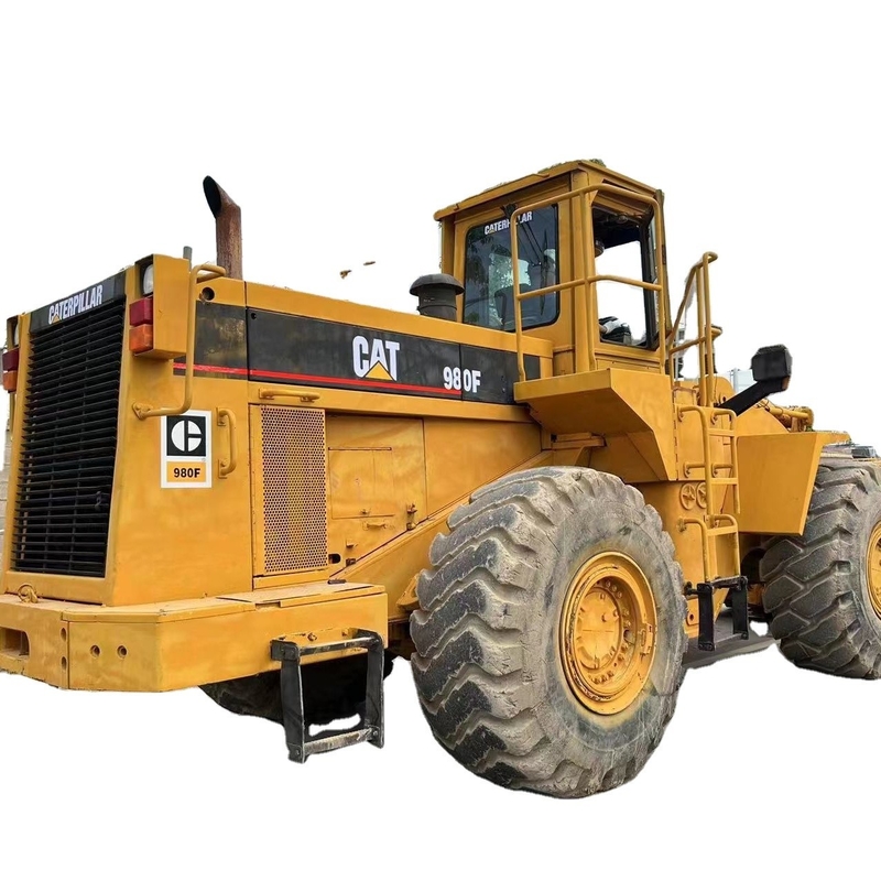Carga nominal de 6 toneladas CAT980F Carregador de rodas usado com outra bomba hidráulica e em bom estado
