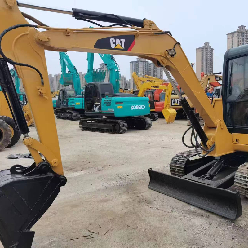 Excavadora usada CAT 305.5 306 com capacidade de balde de 0,31m3 e peso da máquina de 6000 KG