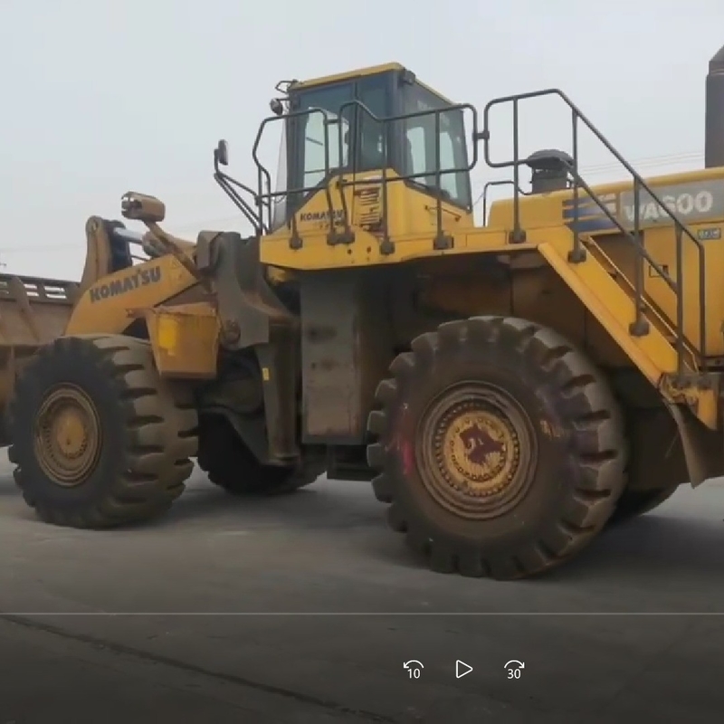 4000 Horas de Trabalho Carregador usado com motor original WA600-6 para fornecedores