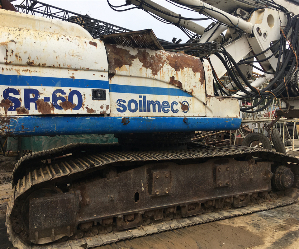 Aumente seus projetos de construção com a plataforma de perfuração Soilmec SR-80C SR70 SR60 SR65 R-625