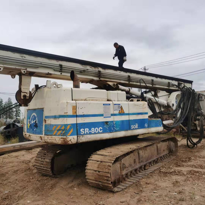 Profundidade de perfuração de 70m Soilmec SR-80C R-516 R-622 Rig para mineração de energia Made in Italy