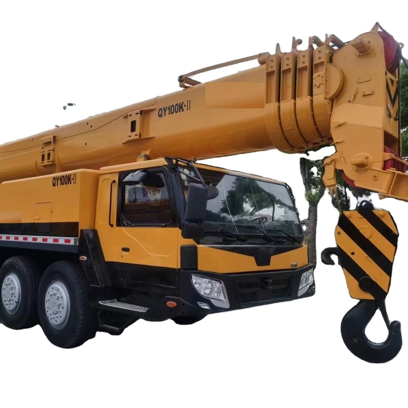 XCMG QY100 guindaste móvel para máquinas de construção usada e altura máxima de elevação de 25m