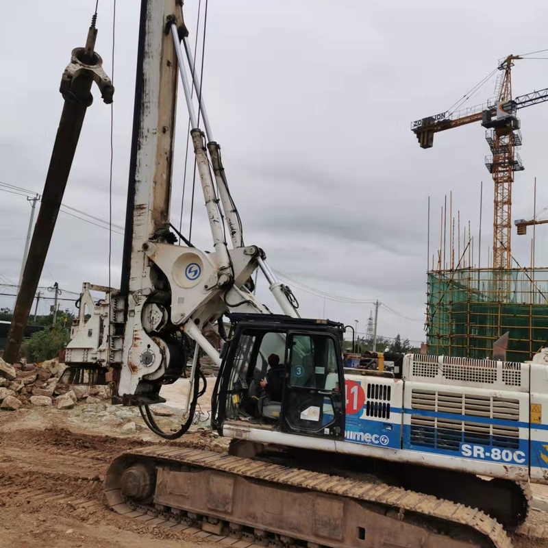 Diâmetro de perfuração 2,5 m Soilmec SR-60 SR-65 SR-70 R-516 R-622 Ferramenta rotativa fabricada na Itália