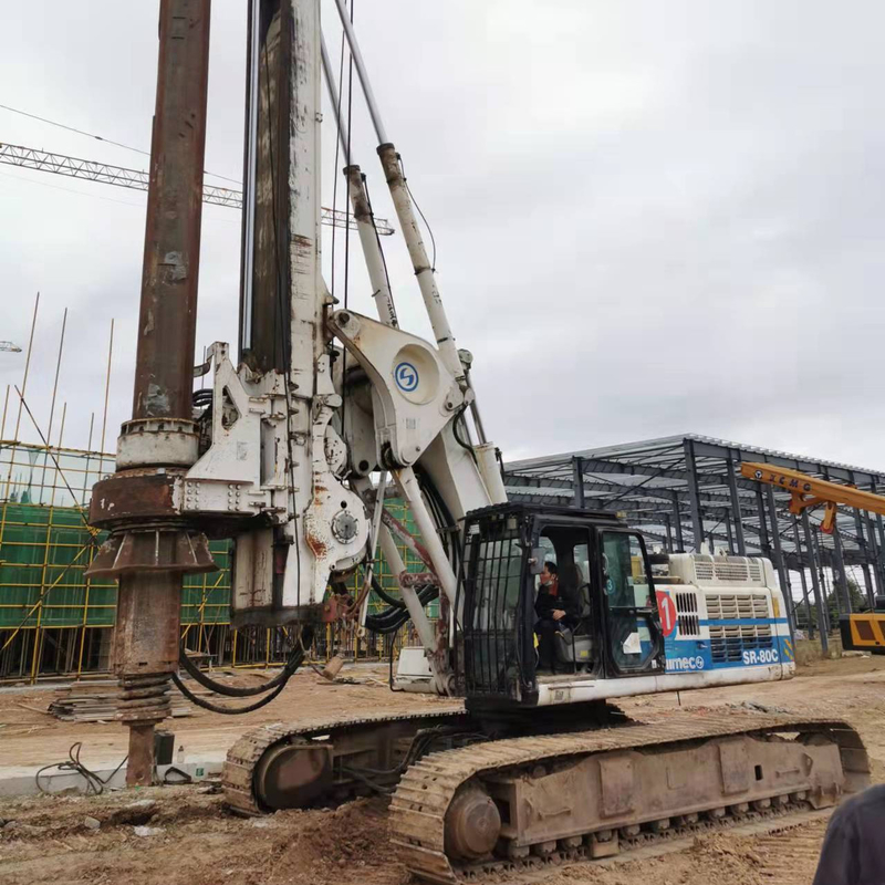 Soilmec SR-80C SR70 SR60 SR65 Rig de perfuração Hitac TH55 SD-205 SD-307 Rig Bauer BG22 BG24 BG25 BG26