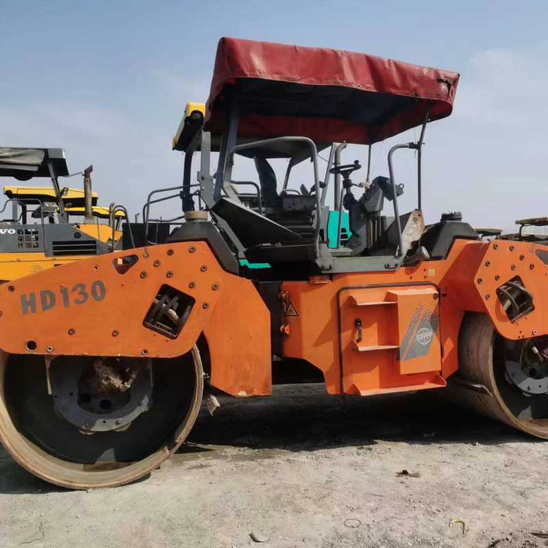 14200 KG Roller de tambor duplo HD130 HD160 HD90 HD200 HD80 HD120 para reabilitação de estradas