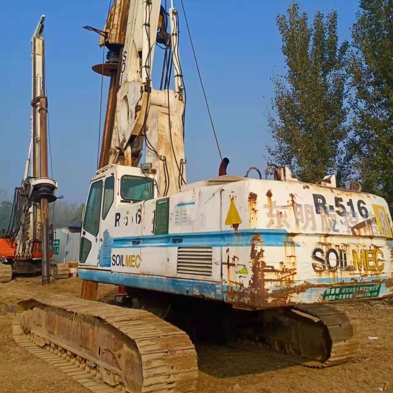 Itália Soilmec SR-60 SR-70 SR-80C R-516 R-622 Rig de perfuração rotativa em Xangai