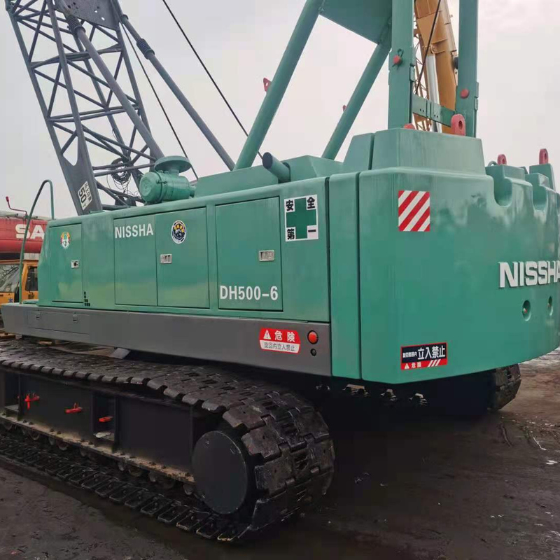 50 toneladas HITAC KOBEL NISSHA Kh180 p h7050 DH500-6 Guindaste com motor Isuzu 2010 ano