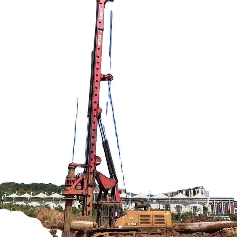 Profundidade de perfuração máxima de 40 m Sany SR285R Usado em plataforma rotativa para peças de mineração e construção
